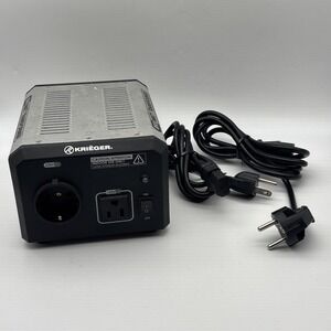 KRIEGER 850W 120V-230V AC US EUROPE STEP UP/DOWN VOLTAGE CONVERTER TRANSFORMER